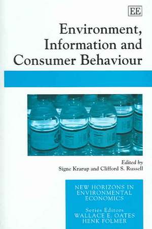 Environment, Information and Consumer Behaviour de Signe Krarup