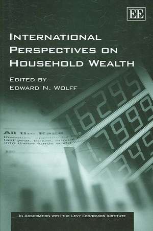 International Perspectives on Household Wealth de Edward N. Wolff