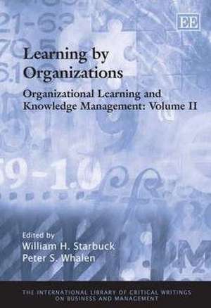 Organizational Learning and Knowledge Management de William H. Starbuck