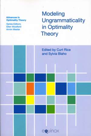 Modeling Ungrammaticality in Optimality Theory de Curt Rice