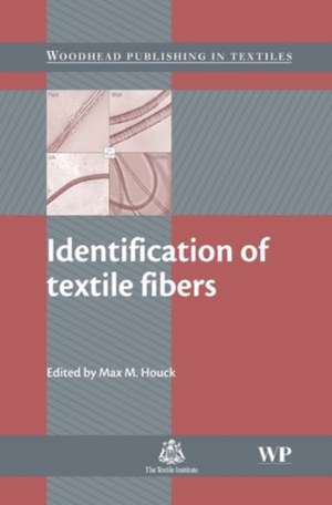 Identification of Textile Fibers de M M Houck