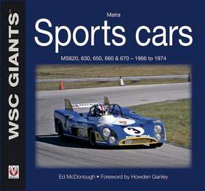 Matra Sports Cars de Ed McDonough