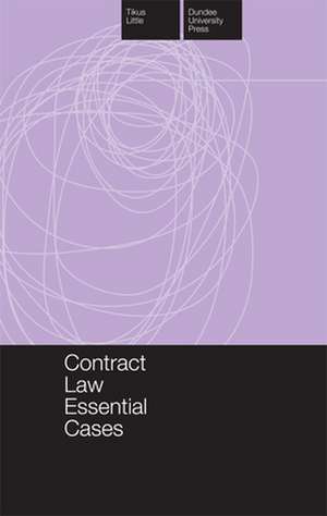 Contract Law Essential Cases de Tikus Little