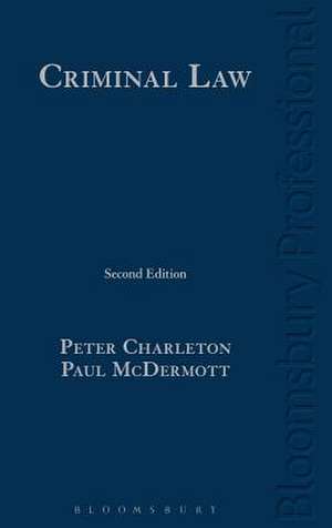 Criminal Law: Second Edition de Charleton and McDermott