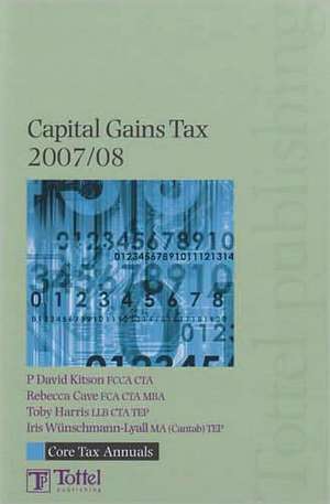 Capital Gains Tax de David Kitson