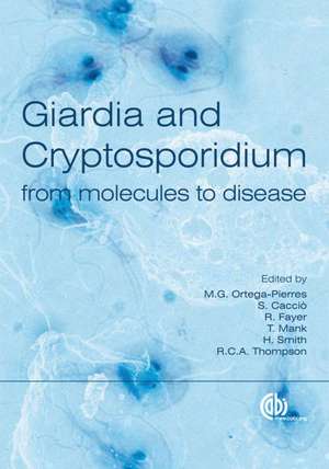 Giardia and Cryptosporidium de M Ortega–pierres