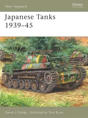 Japanese Tanks 1939–45 de Steven J. Zaloga