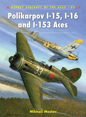 Polikarpov I-15, I-16 and I-153 Aces de Maslov Mikhail