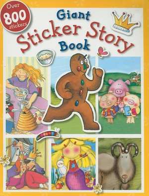 Giant Sticker Story Book de Ltd. Make Believe Ideas