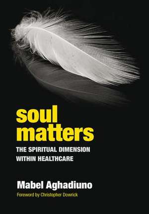 Soul Matters: The Spiritual Dimension Within Healthcare de Mabel Aghadiuno