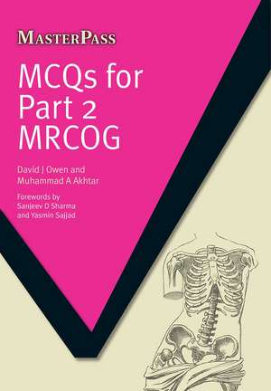 MCQS for Part 2 MRCOG de David J Owen