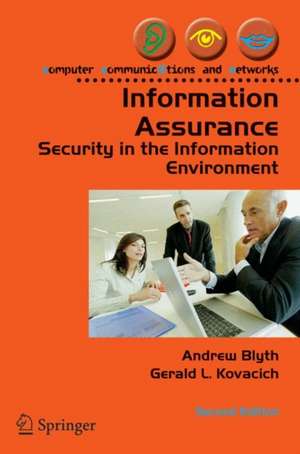 Information Assurance: Security in the Information Environment de Andrew Blyth