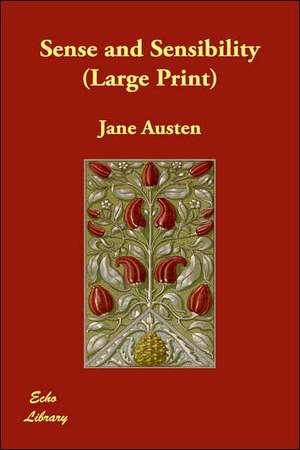 Sense and Sensibility (Large Print) de Jane Austen