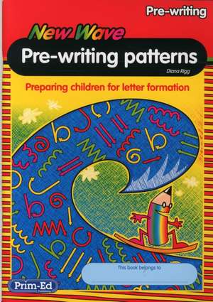 New Wave Pre-Writing Patterns Workbook de PLD Organisation Pty Ltd.