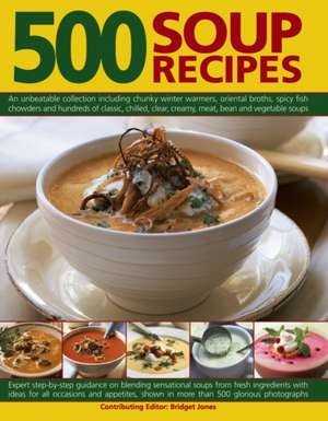 500 Soup Recipes de Bridget Jones