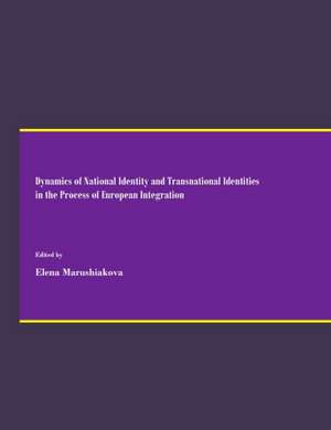 Dynamics of Natl Identity & Tr de Elena Marushiakova