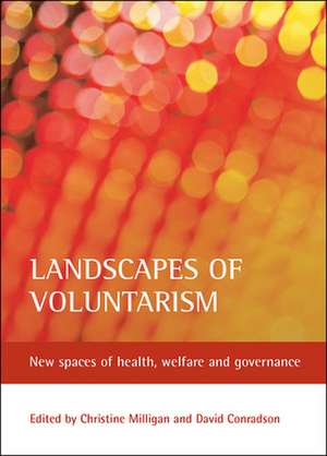 Landscapes of Voluntarism: New Spaces of Health, Welfare and Governance de Christine Milligan