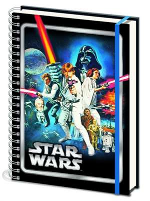 STAR WARS A NEW HOPE A4 NOTEBOOK