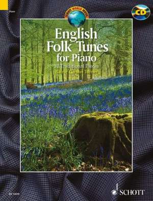 English Folk Tunes for Piano. Klavier. Ausgabe mit CD de Barrie Carson Turner