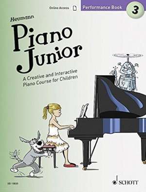 Piano Junior: Performance Book 3 de Hans-Guenter Heumann