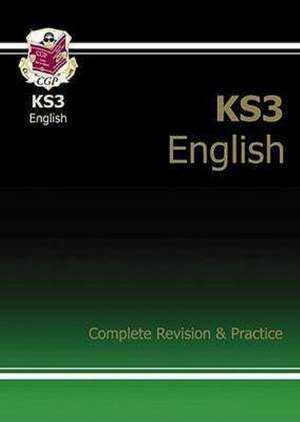 KS3 English Complete Revision & Practice (with Online Edition, Quizzes and Knowledge Organisers) de Cgp Books