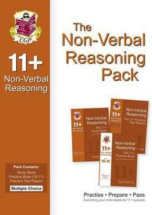 11+ Non-Verbal Reasoning Bundle Pack - Multiple Choice (for GL & Other Test Providers) de CGP Books