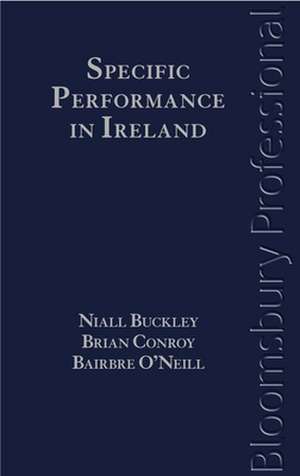 Specific Performance in Ireland de Buckley