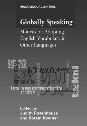 Globally Speaking de Judith Rosenhouse