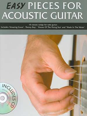 Easy Pieces for Acoustic Guitar [With CD (Audio)] de Mark Curry