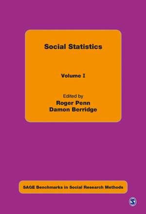 Social Statistics de Roger Penn