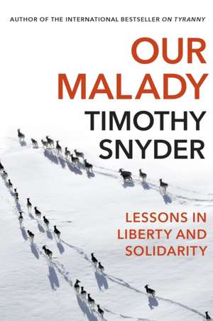 Our Malady de Timothy Snyder