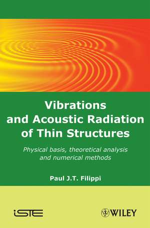 Vibrations and Acoustic Radiation of Thin Structures de PJ Filippi