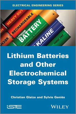 Lithium Batteries and other Electrochemical Storage Systems de C Glaize