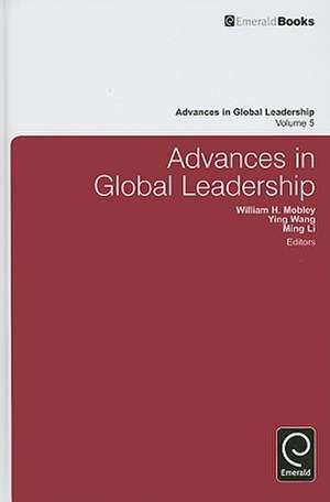 Advances in Global Leadership de William Mobley