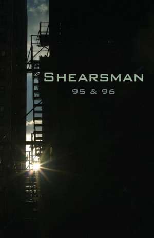 Shearsman 95 & 96 de Tony Frazer