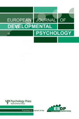 Evidence-based Parent Education Programmes to Promote Positive Parenting: A Special Issue of the European Journal of Developmental Psychology de María José Rodrigo