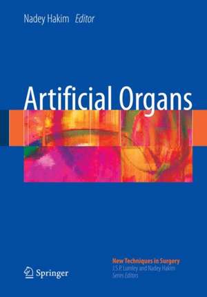 Artificial Organs de Nadey S. Hakim