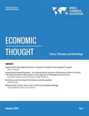 Economic Thought. Vol 2, Number 2 de Wea