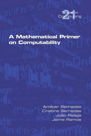 A Mathematical Primer on Computability de Amilcar Sernadas