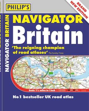 Philip's Navigator Britain de Philip's Maps