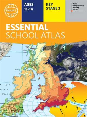 Philip's RGS Essential School Atlas de Philip'S Maps