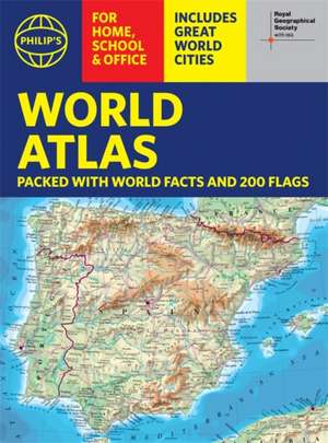 Philip's RGS World Atlas (A4) de Philip'S Maps