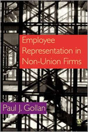 Employee Representation in Non-Union Firms de Paul Gollan