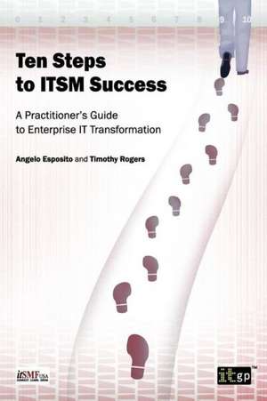 Ten Steps to Itsm Success de It Governance