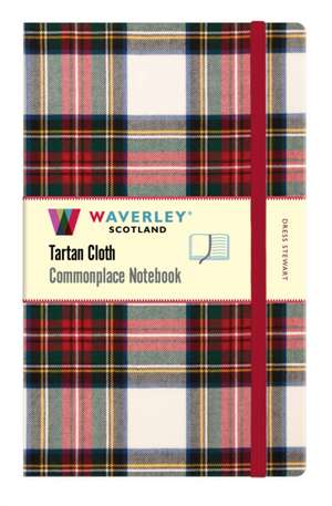 Waverley Commonplace Notebooks: Dress Stewart Large Notebook de Waverley Scotland