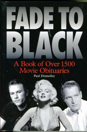 Fade to Black de Paul Donnelley