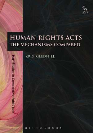 Human Rights Acts: The Mechanisms Compared de Kris Gledhill