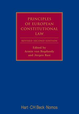 Principles of European Constitutional Law de Armin von Bogdandy