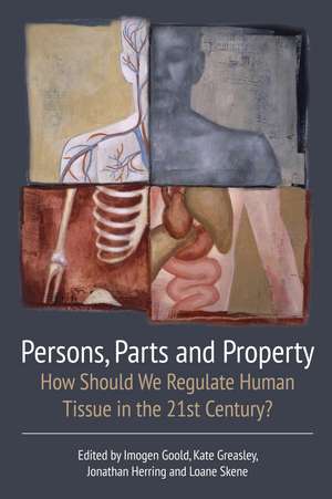 Persons, Parts and Property: How Should we Regulate Human Tissue in the 21st Century? de Dr Imogen Goold