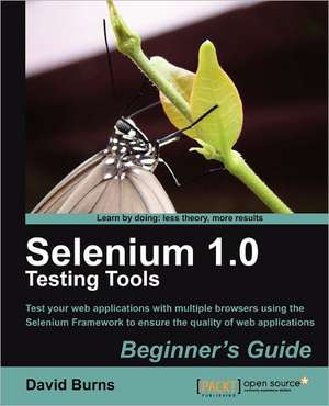 Selenium 1.0 Testing Tools de David Burns